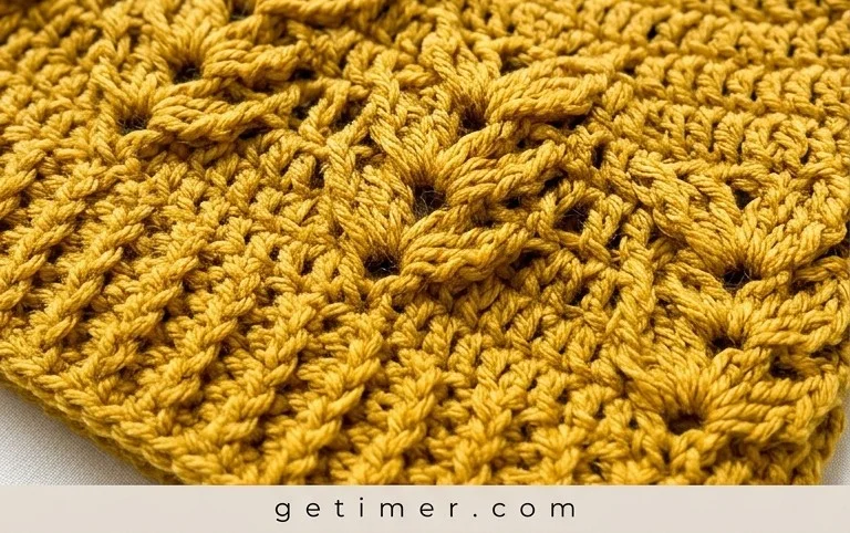 Crochet 3D Leaf Stitch Beanie Hat Free Patterns-Video