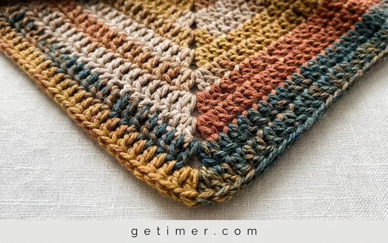 Bonfire Scarf Crochet Pattern